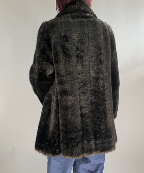 【USED】  Fake Fur Jacket /241221-016