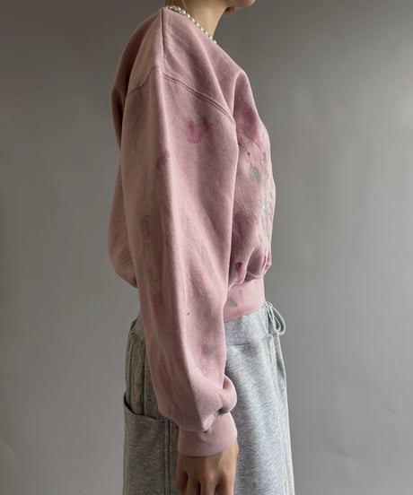 【USED】 Paint Short Sweat / 250925-004