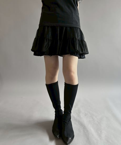 【USED】 Sheer Mini Skirt /260622-006