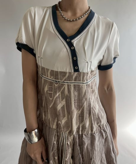 【USED】 Cop.Copine S/S Design One-Piece  /251014-025
