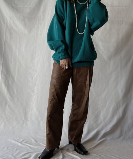 【USED】   90's USA Champion Reverse Weave Sweat One-point③/211007-030