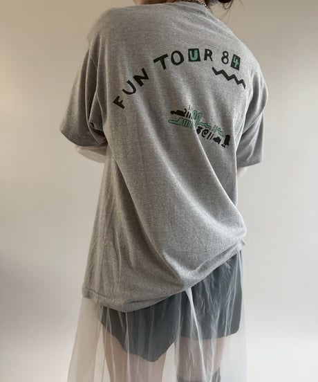【USED】 84's STAR PRINTS CYNDI LAUPER Tour T-Shirt/250510-091