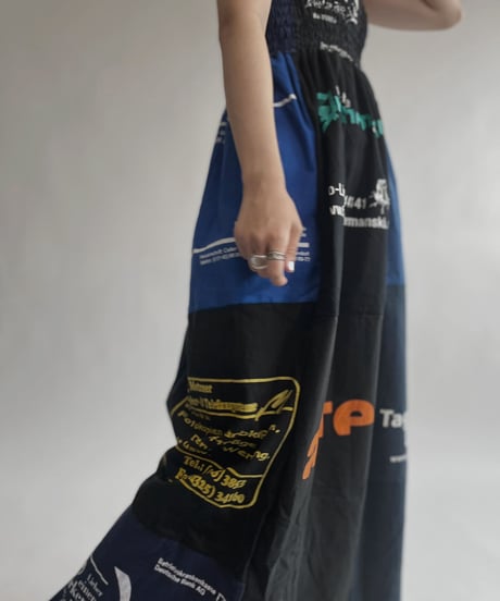 【RE;CIRCLE】 RE Eco-Friendly Bag Camisole One-piece Black / 220804-026