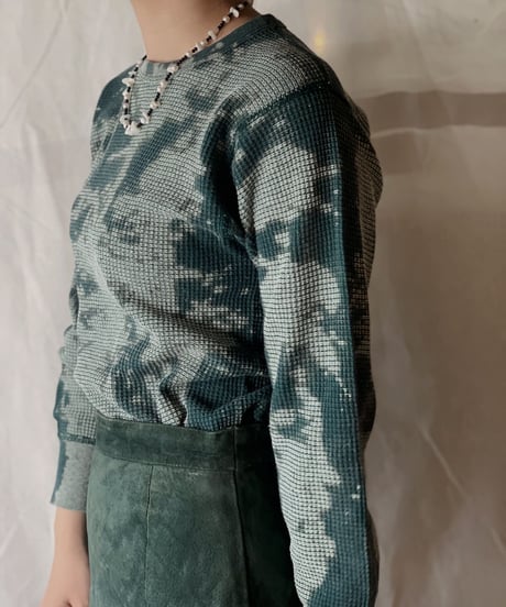 【RE;CIRCLE】Tie Dye Dyeing Thermal Shirt ②/210226-013