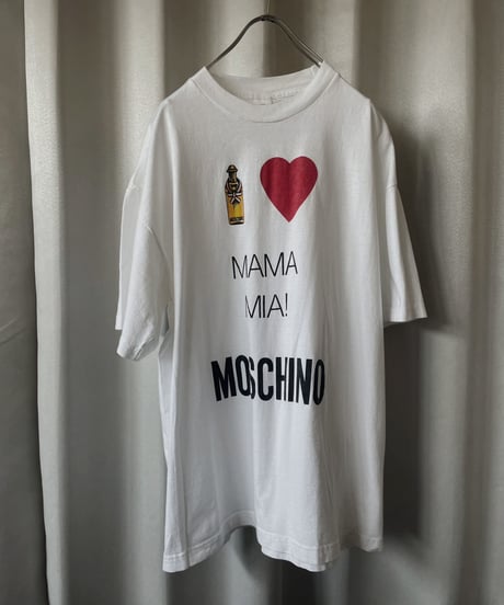 【USED】 S/S MAMA MIA MOSCHINO T-shirt / 230603-021