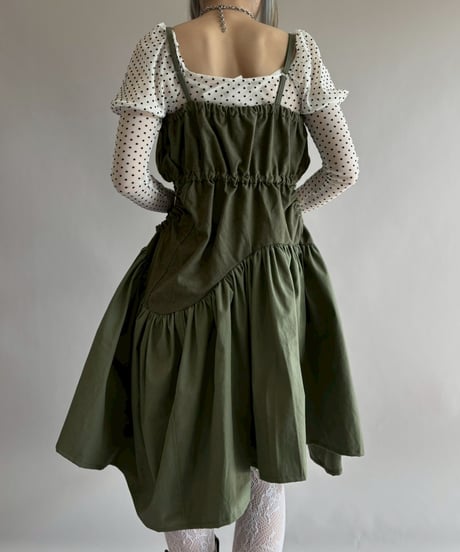 【RE;CIRCLE】 RE ARMY Gather Middle One-piece / 260326-001