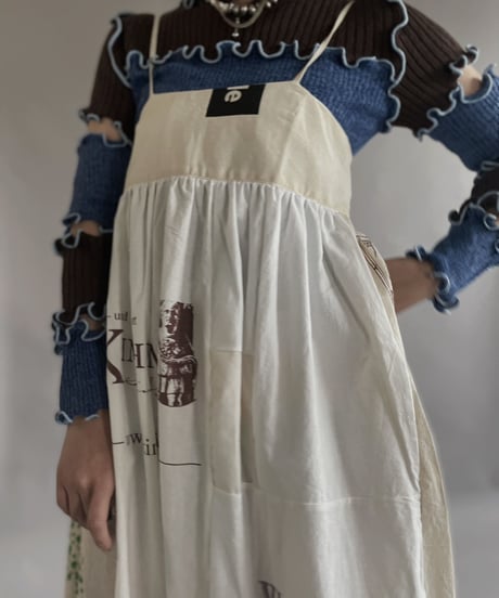 【RE;CIRCLE】RE Eco-Friendly Bag Camisole Long One-piece / 230327-008