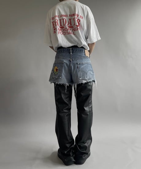 【USED】 Made in USA Screen Stars Vest Extra Gold T-Shirt /240729-032