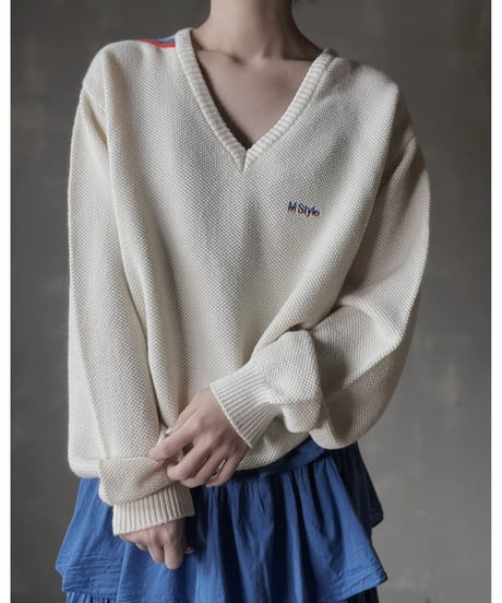 【USED】　Knit L/S Top/ 220220-044
