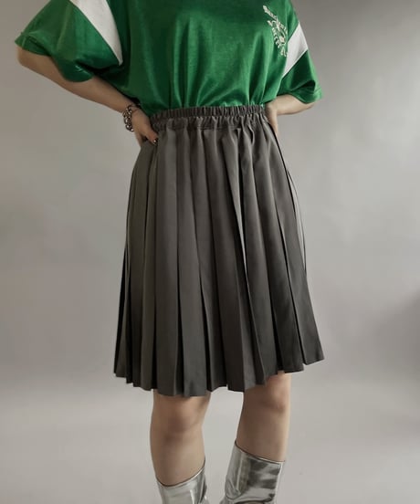 【USED 】Pleats Mini Skirt/ 240511-016