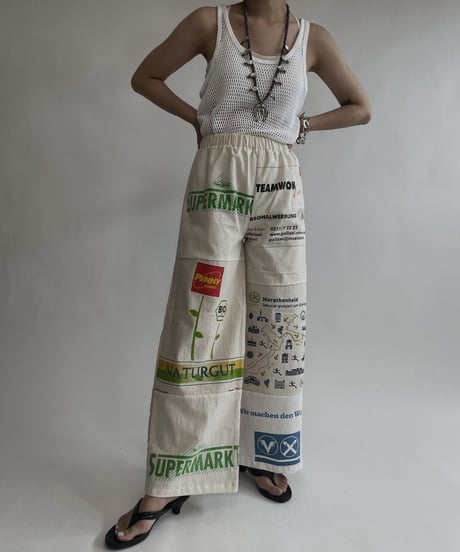 【RE;CIRCLE】 RE Eco-Friendly Bag Pants / 220804-021