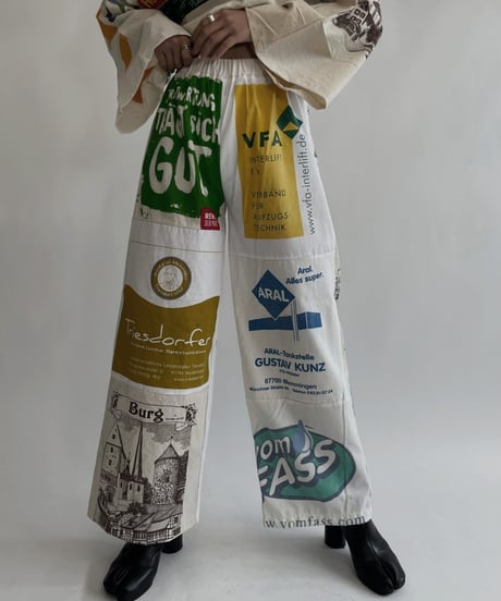 【RE;CIRCLE】 RE Eco-Friendly Bag Straight Pants / 220825-005