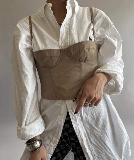 【RE;CIRCLE】 Re Corset Trench /  240926-002