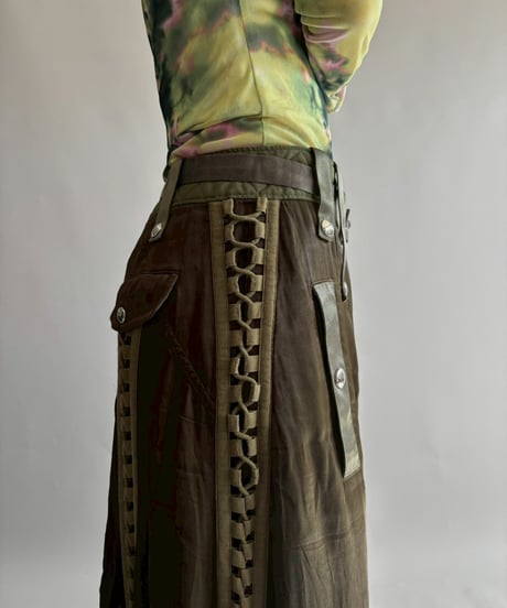 【USED】 16SS ALEXANDER WANG Design Skirt / 251018-004