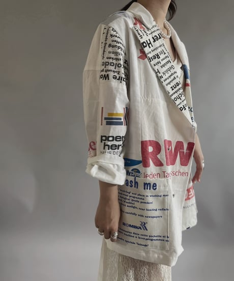 【RE;CIRCLE】RE Eco-Fri0endly Bag Double Jacket / 240516-013