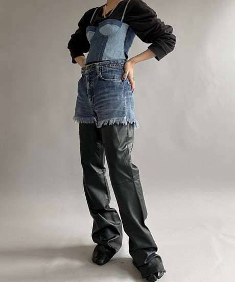 【RE;CIRCLE】 Re Corset Denim  /  240926-011