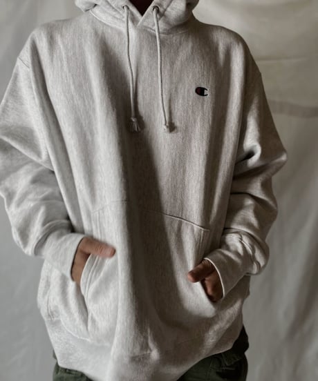 【USED】   Champion Reverse Weave Hoodie One Point /211007-047
