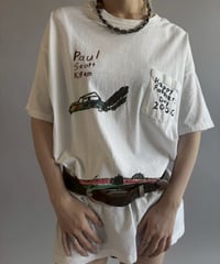 【USED】 Hanes Happy Father's Day Memorial T-Shirt / 260523-007