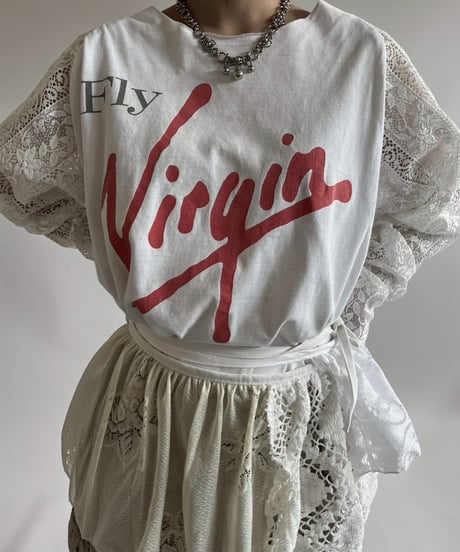 【RE;CIRCLE】 RE Lace Switching Raglan T-Shirt / 250605-003