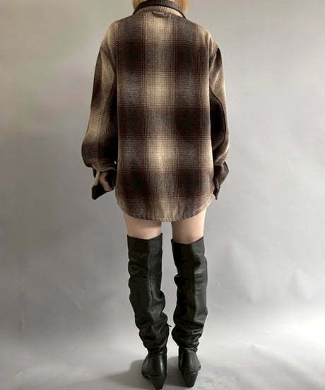 【USED】 JACHS NEW YORK Flannel Shirt /251025-009