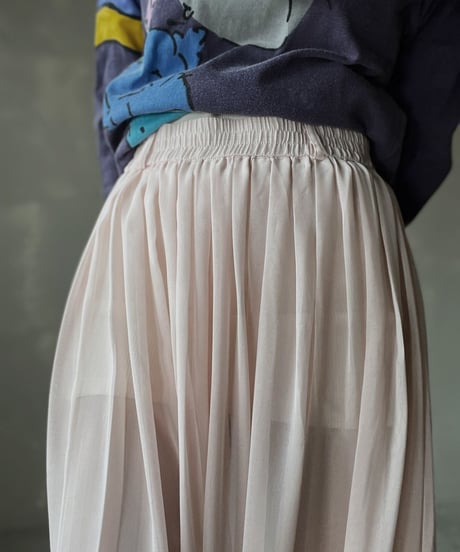 【USED】Poly Long Skirt/ 220312-012