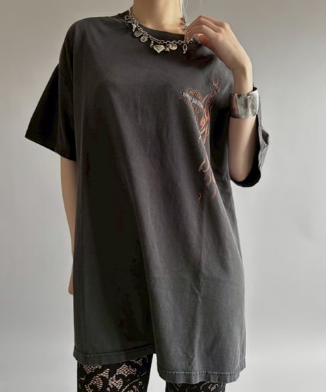 【USED】 06's HARLEY DAVIDSON T-Shirt / 260627-002