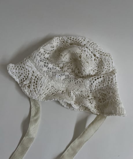 【RE;CIRCLE】 RE Crochet Lace Bucket Hat 2 / 220526-002