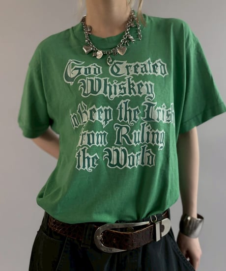 【USED】 80~90's Made in USA SCREEN STARS BEST Graphic T-Shirt / 260607-022