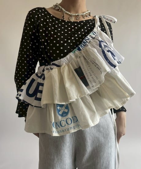 【RE;CIRCLE】 Re Eco Bag Maki Skirt /  250417-005