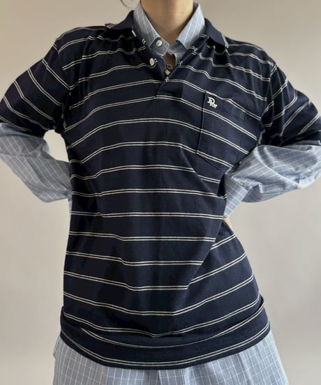 【USED】 Christian Dior H/S Knit Polo Shirt / 260321-008
