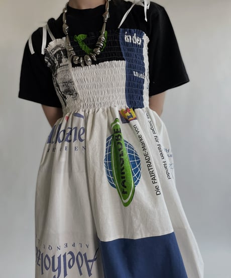 【RE;CIRCLE】RE Eco-Friendly Bag Camisole One-piece / 220512-018
