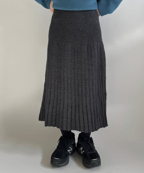 【USED】 Knit Skirt/241228-023