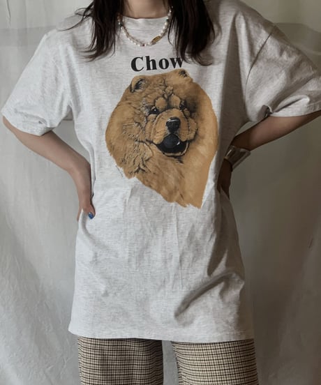 【USED】S/S T-shirt DOG⑧/210604-019