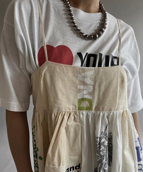 【RE;CIRCLE】RE Eco-Friendly Bag Camisole Long One-piece / 240905-017