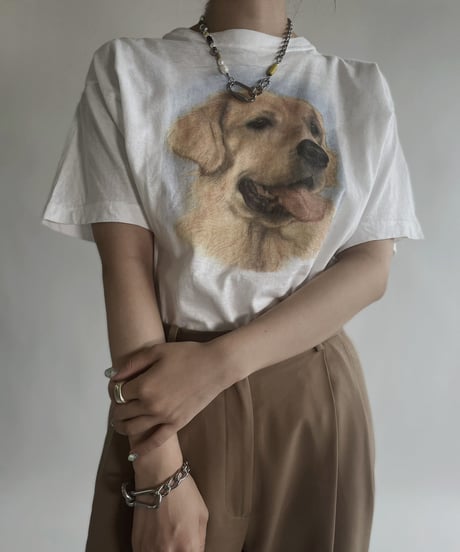 【USED】 Short Sleeved Dog T-shirt / 220611-002