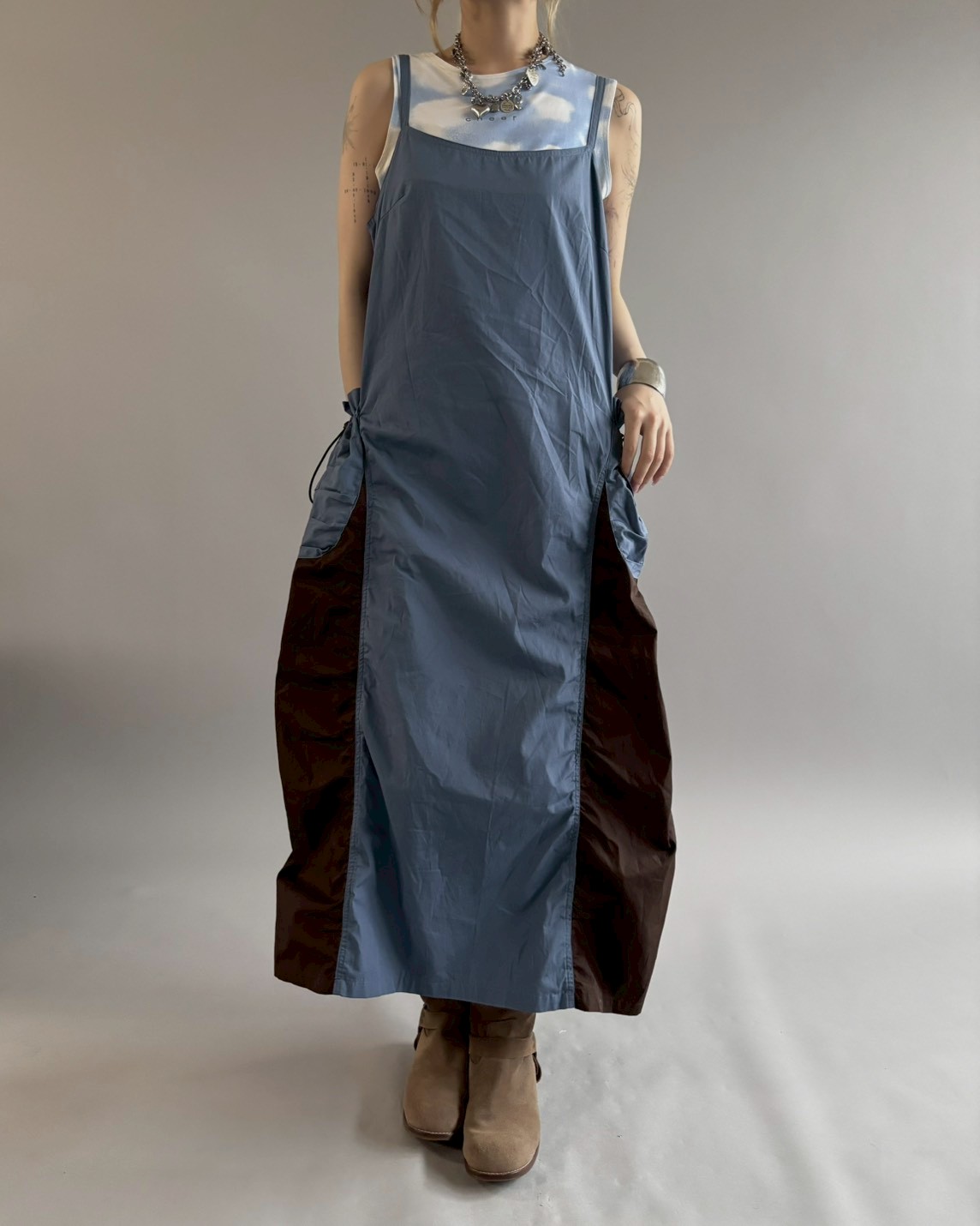 USED】 NO PATTERN Camisole One-Piece / 260704-0