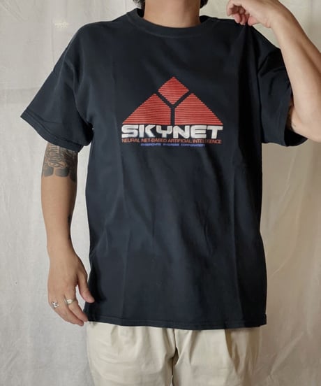 【USED】 S/S T-shirt SKY NET/210617-047