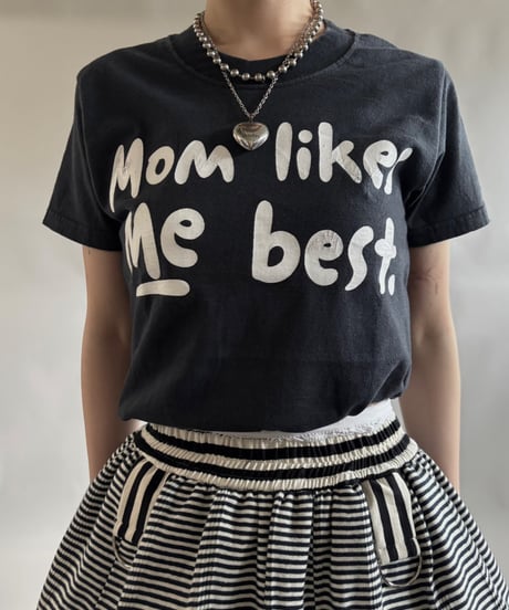 【USED】 RESIZED 90s Lee Mom likes Me best T-Shirt / 250830-009