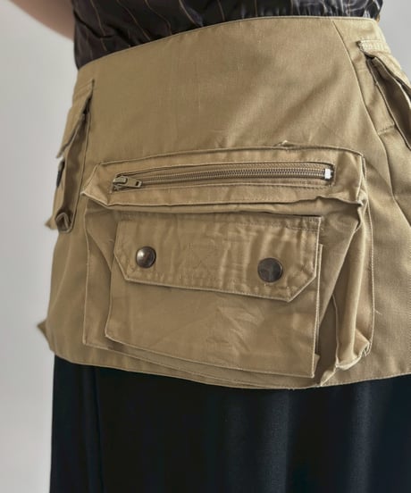 【RE;CIRCLE】  RE Fishing Vest Belt Bag / 260601-007