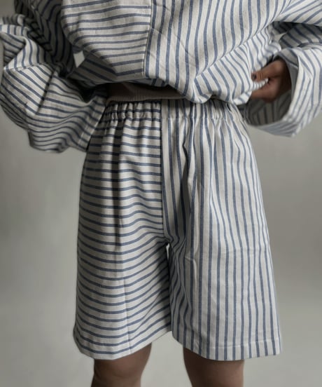 【RE;CIRCLE】 RE Netherlands Sheets Border Switch Shorts / 220423-003