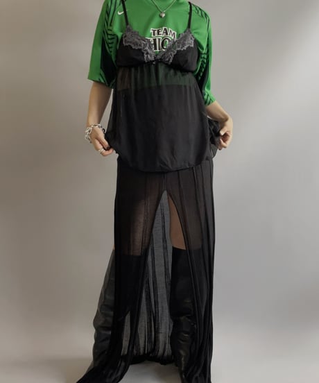 【USED】 Sheer Camisole Top/ 230819-013
