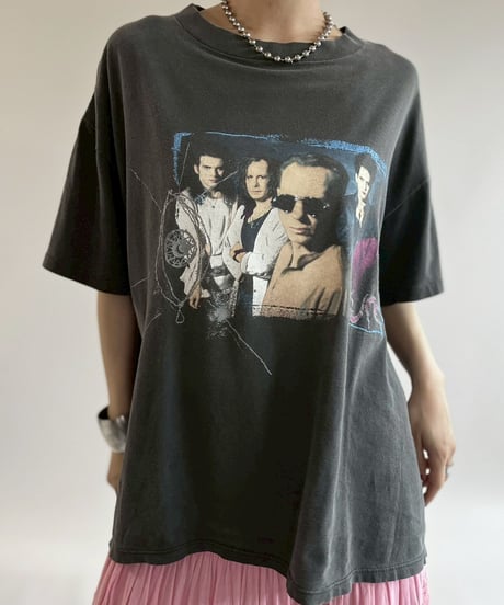 【USED】 Made in USA BROKUN 90's THE CURE Tour T-Shirt /250621-021