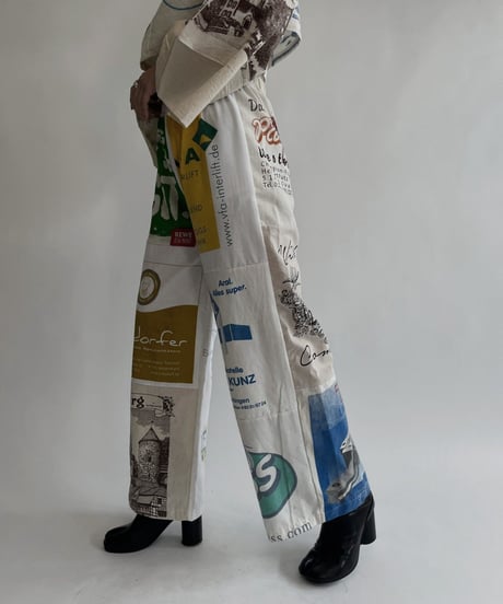 【RE;CIRCLE】 RE Eco-Friendly Bag Straight Pants / 220825-005