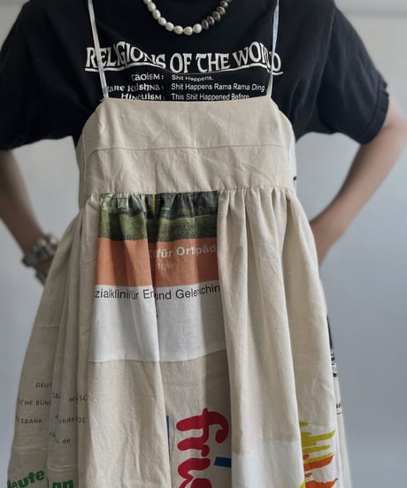 【RE;CIRCLE】 RE Eco-Friendly Bag Camisole One-piece / 220707-010