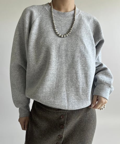 【USED】 Fruit of the Loom Blank Raglan Sweat /250220-002