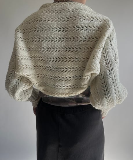 【USED】 Bolero Knit Cardigan /250201-014