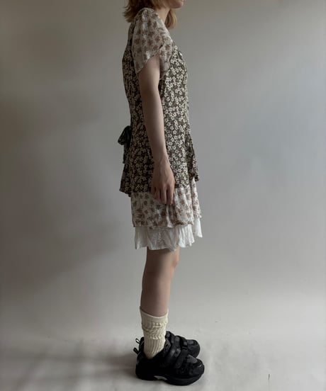 【USED】 Flower pattern One-Piece / 250816-015
