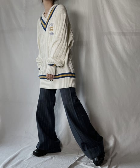 【USED】  Acrylic L/S Knit/220127-017