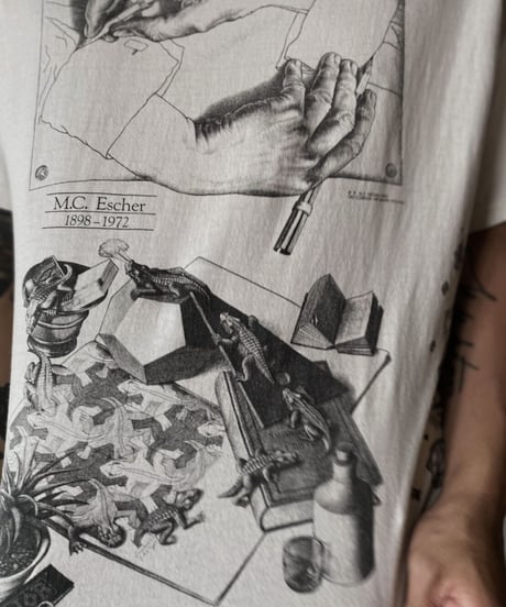 【USED】 S/S T-shirt M.C.Escher②/210617-037