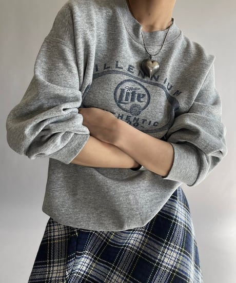 【USED】  Miller Lite Sweat Top /241019-018